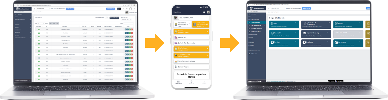 dashboard app view